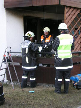 Zimmerbrand im Innweg