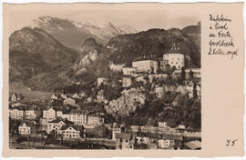 Kufstein in Tirol mit Feste Geroldseck über Heldenorgel