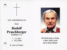 Praschberger Rudolf