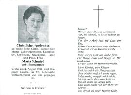 Schmied Maria geb. Baumgartner