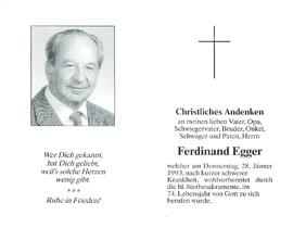 Egger Ferdinand