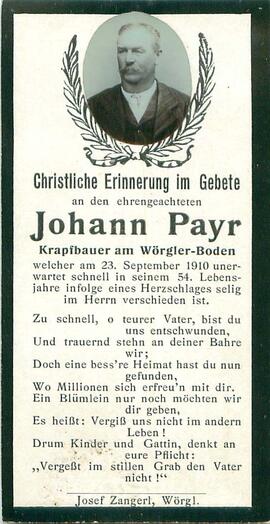 Payr Johann