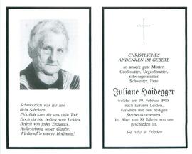 Haidegger Juliane