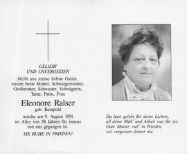 Ralser Eleonore geb. Beinpold