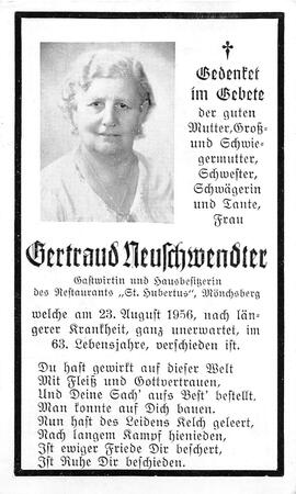 Neuschwendter Gertraud