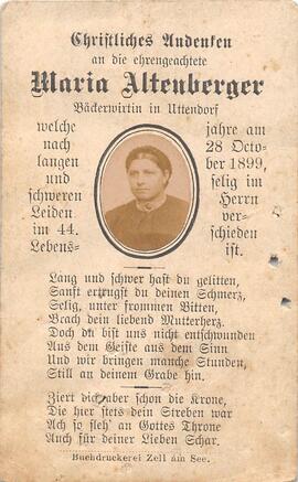 Altenberger Maria