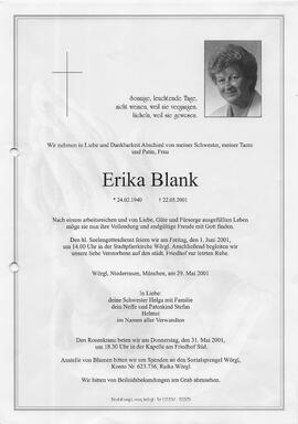 Blank Erika