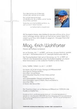 Wohlfarter Erich Mag. G