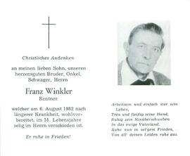 Winkler Franz