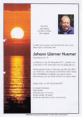 Huemer Johann Werner G