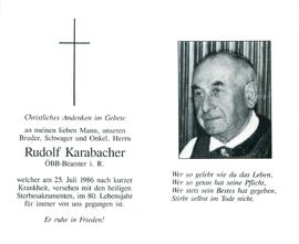 Karabacher Rudolf