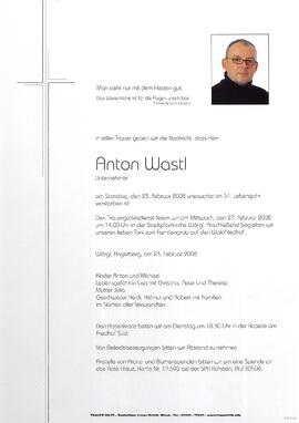 Wastl Anton G