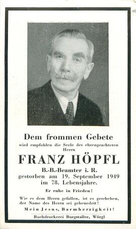 Höpfl Franz