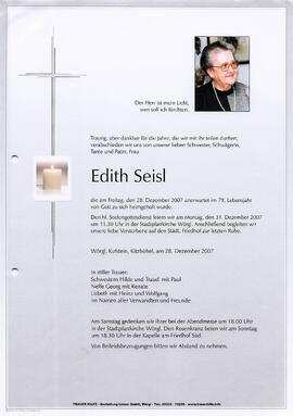 Seisl Edith G