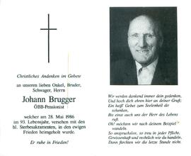 Brugger Johann