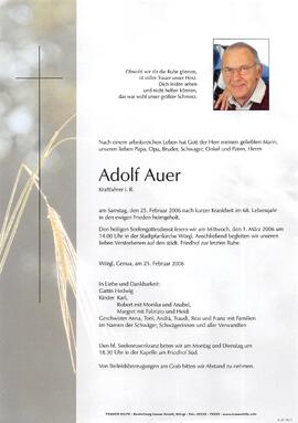 Auer Adolf G