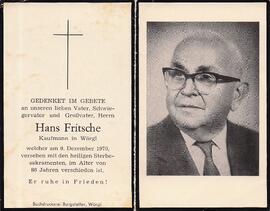 Fritsche Hans