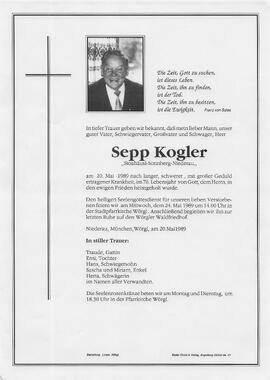 Kogler Sepp G