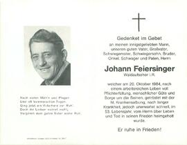 Feiersinger Johann