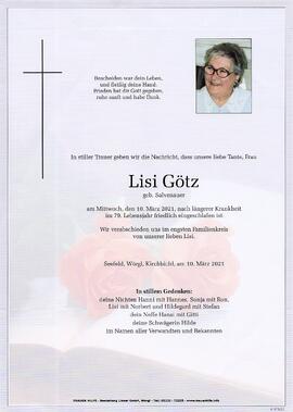 Götz Lisi geb. Salvenauer G