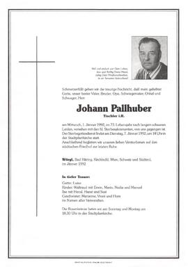 Pallhuber Johann G