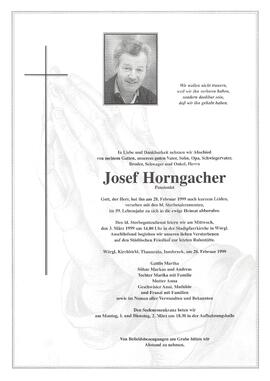 Horngacher Josef G
