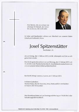 Spitzenstätter Josef G