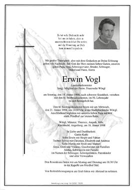 Vogl Erwin G