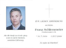 Schlemmeier Franz