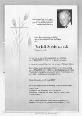 Schimanek Rudolf G