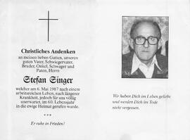 Singer Stefan