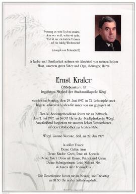 Kraler Ernst G
