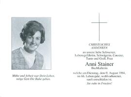 Stainer Anni