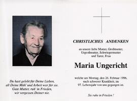Ungericht Maria