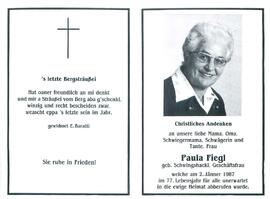 Fiegl Paula geb. Schwingshackl