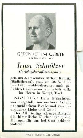 Schnölzer Irma