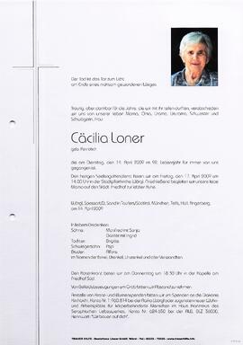 Laner Cäcilia geb. Pernstich G