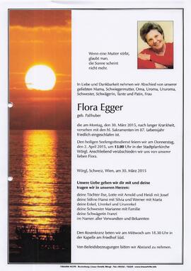 Egger Flora geb. Pallhuber
