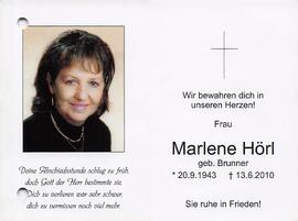 Hörl Marlene geb. Brunner