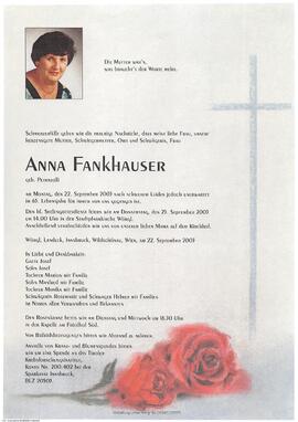 Fankhauser Anna geb. Petrazolli G