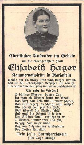 Hager Elisabeth