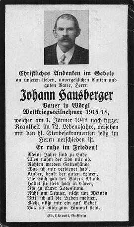 Hausberger Johann