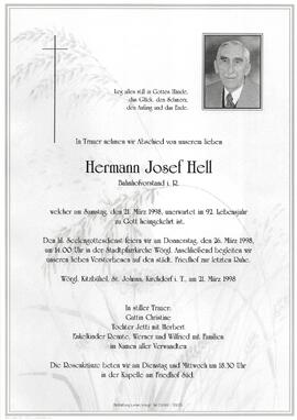 Hell Josef Hermann G