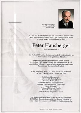 Hausberger Peter G