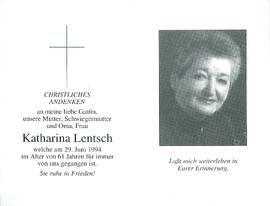 Lentsch Katharina