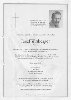 Wimberger Josef