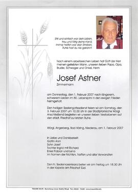Astner Josef G