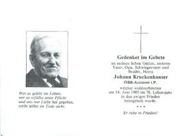 Kruckenhauser Johann 1985