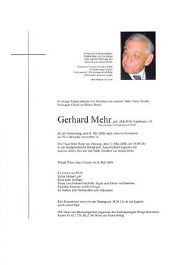 Mehr Gerhard G