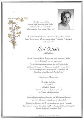 Schatz Lisl geb. Zöchbauer G